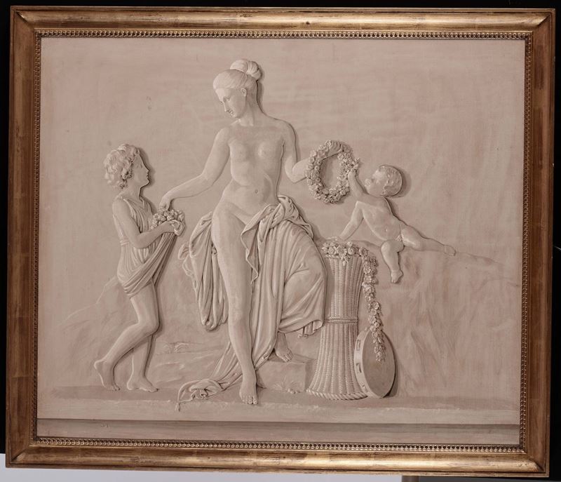 Anonimo del XX secolo Allegoria della primavera  - Auction Antique and Old Masters - Cambi Casa d'Aste