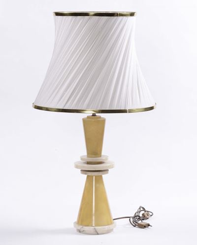 Lampada Decò in Alabastro