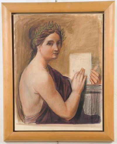 Achille Funi (1890-1972)sibilla, 1963