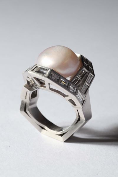 Cirio Enrico, Anello Sciarpa Mississipi Realizzato nel 2005 su Disegno del 1980
