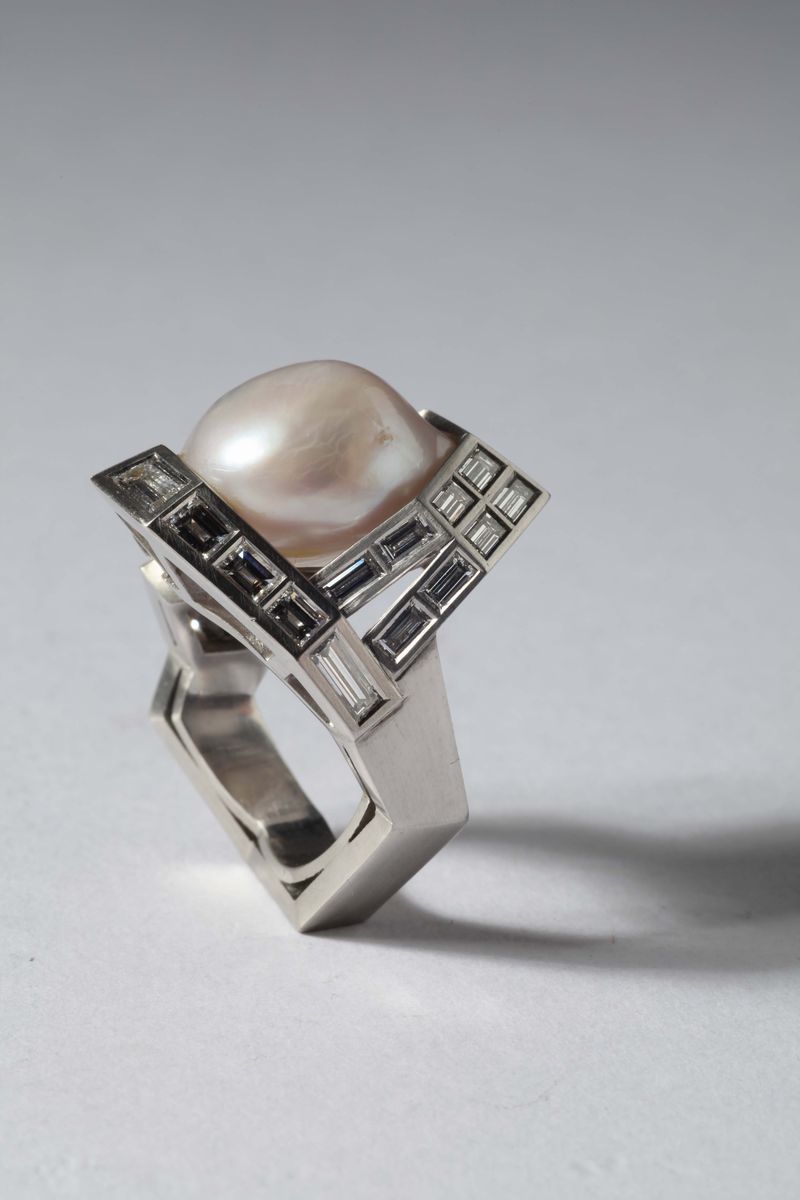 Cirio Enrico, Anello Sciarpa Mississipi Realizzato nel 2005 su Disegno del 1980