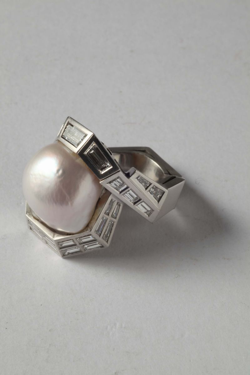 Cirio Enrico, Anello Sciarpa Mississipi Realizzato nel 2005 su Disegno del 1980