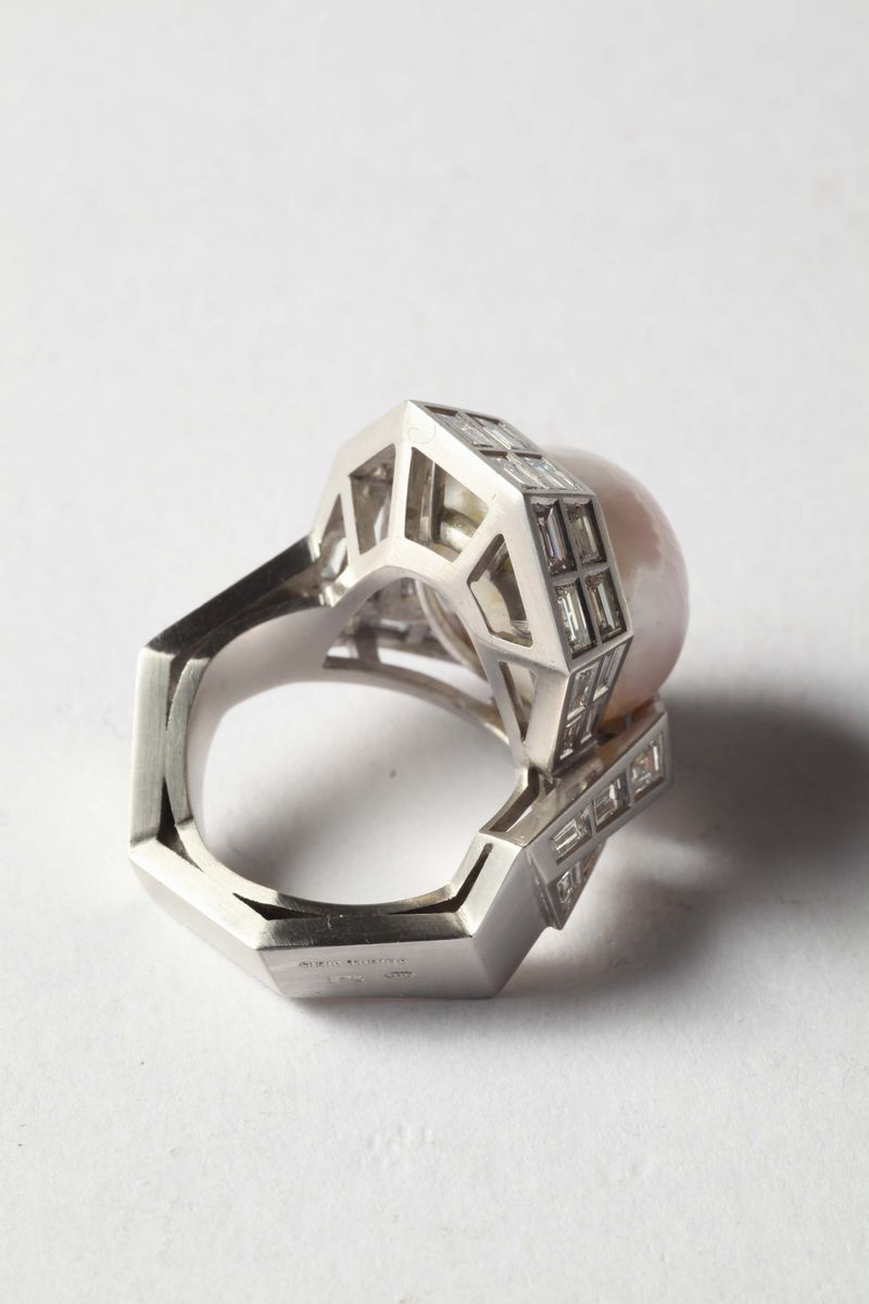 Cirio Enrico, Anello Sciarpa Mississipi Realizzato nel 2005 su Disegno del 1980
