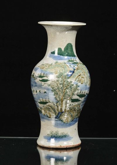 Vaso con Paesaggio