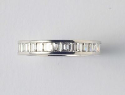 Rivière con Diamanti Taglio Baguettes