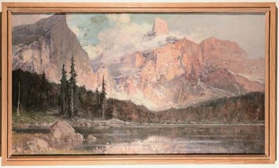 Cesare Bentivoglio (genova 1868-1952)dolomiti