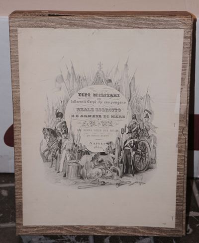 Antonio Zezon, Tipi Militari dei Differenti Corpi... del Regno delle Due Sicilie, Napoli 1850