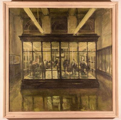 Piero Terronela Sala degli Struzzi
