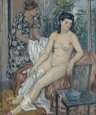 Oscar Saccorotti (roma 1898- Recco 1989)mattino, 1941