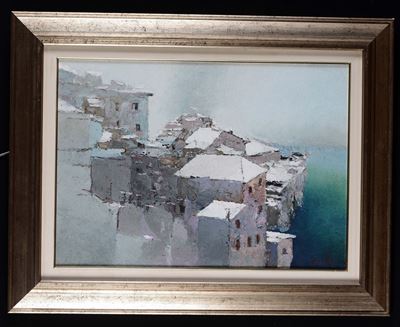 Finettipaesaggio con Case