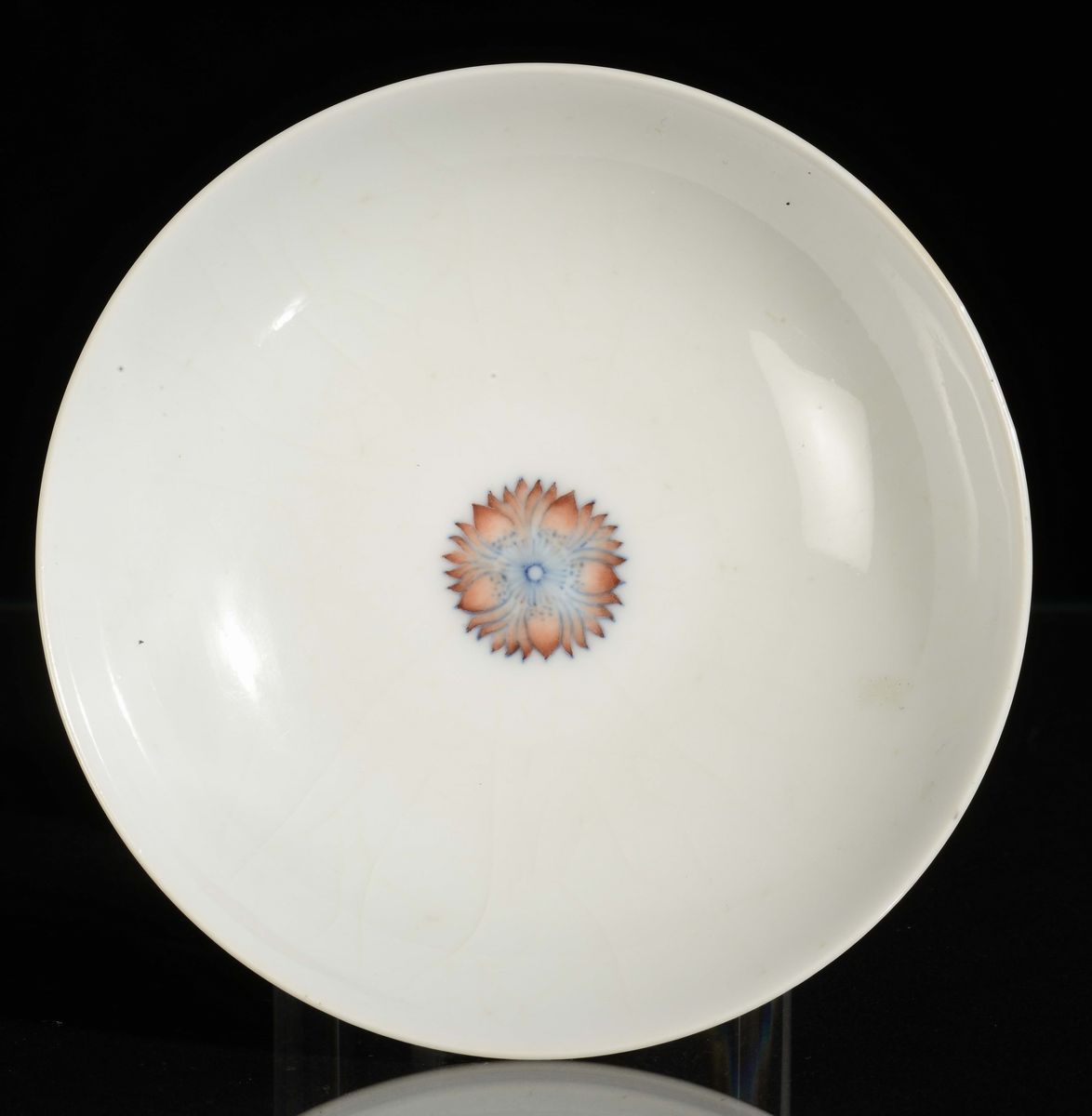Piccola Coppetta in Porcellana Policroma, Cina, Dinastia Qing, Marca e del Periodo Kangxi (1662-1...