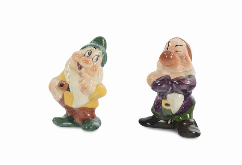 Zaccagnini - Firenze Brontolo e Gongolo  - Auction XX Century Decorative Arts - Cambi Casa d'Aste
