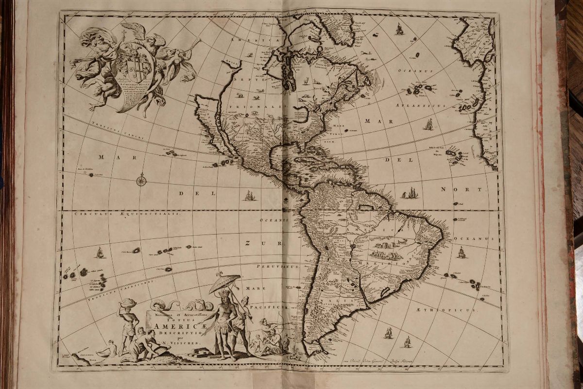 Visscher, Nicolai(de Wit-blaeu-janssonius Etc)atlas Minor Sive Geographia Compendiosa Qua Orbis T...