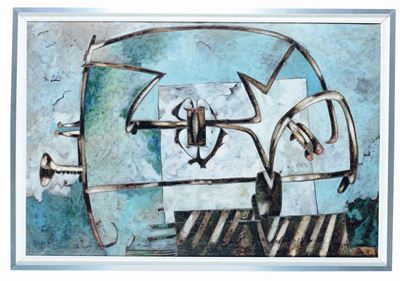 Gianni Dova (1925-1991)la Trappola, 1961