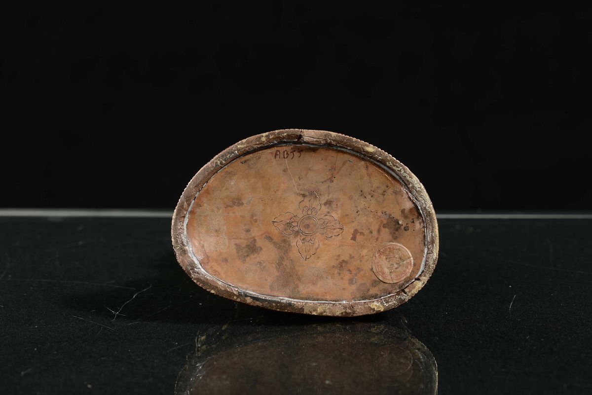 Buddha in Bronzo Dorato, Cina XX Secolo