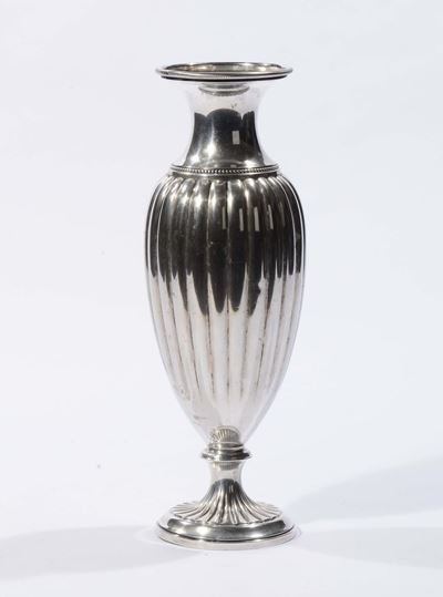 Vaso Bacellato in Argento