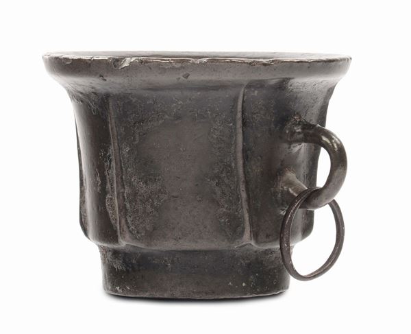 Mortaio in bronzo, XVIII secolo