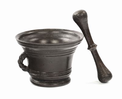 Mortaio in Bronzo con Pestello, XVIII Secolo