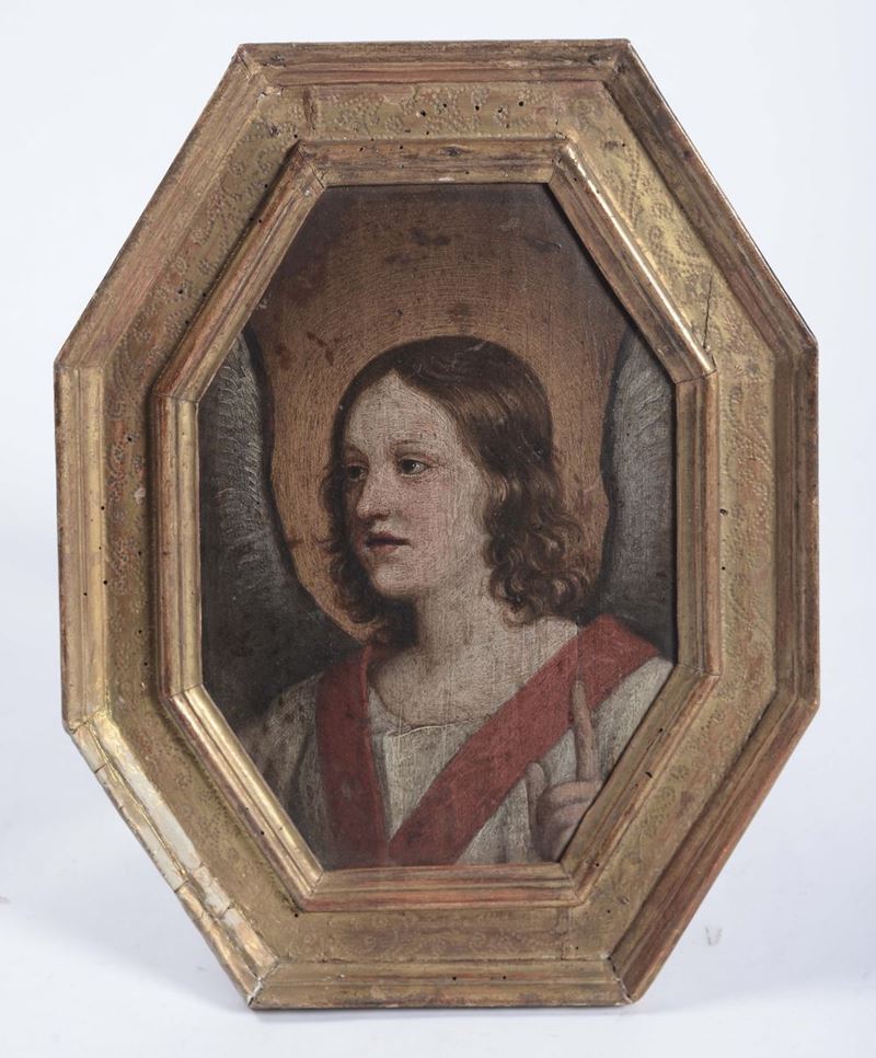 Scuola del XVIII secolo Angelo  - Asta Antiquariato e Dipinti Antichi - Cambi Casa d'Aste