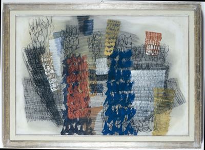 Parmeggiani Tancredi (1927-1964)composizione, 1954