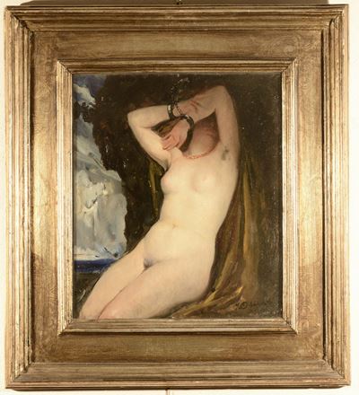 Mario Ornati (1887-1955)nudo Disteso