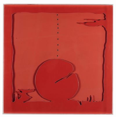 Lucio Fontana (1899-1968)teatrino, 1968