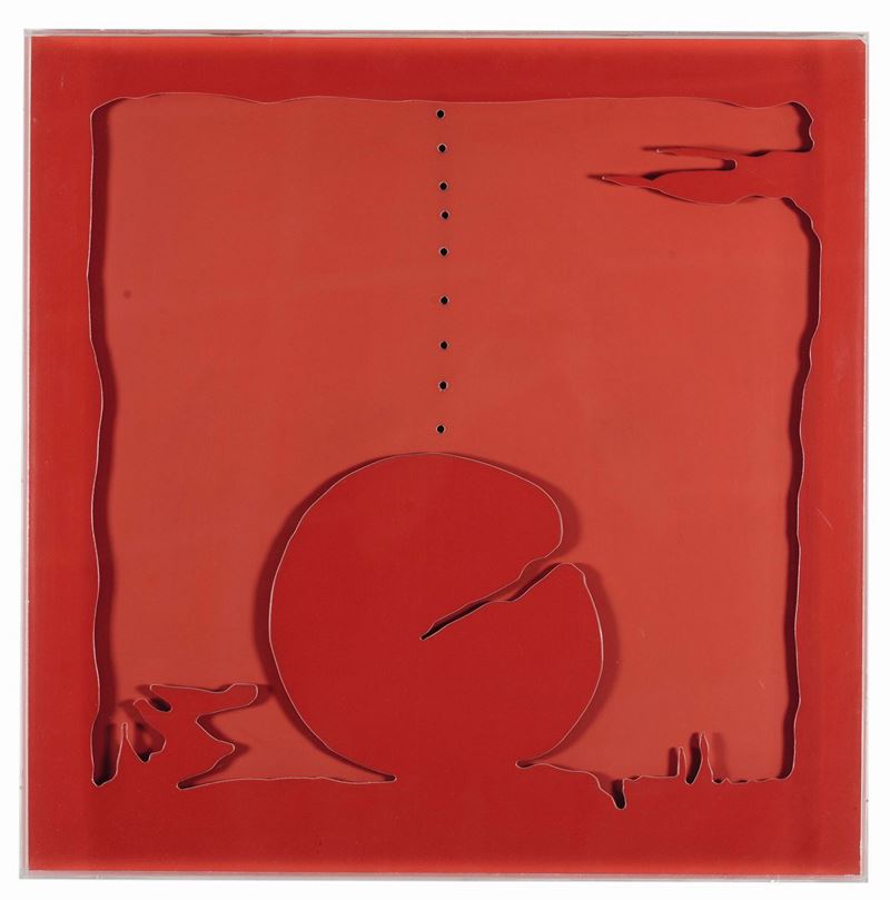 Lucio Fontana (1899-1968) Teatrino, 1968  - Auction Fine Selection - II - III - Cambi Casa d'Aste