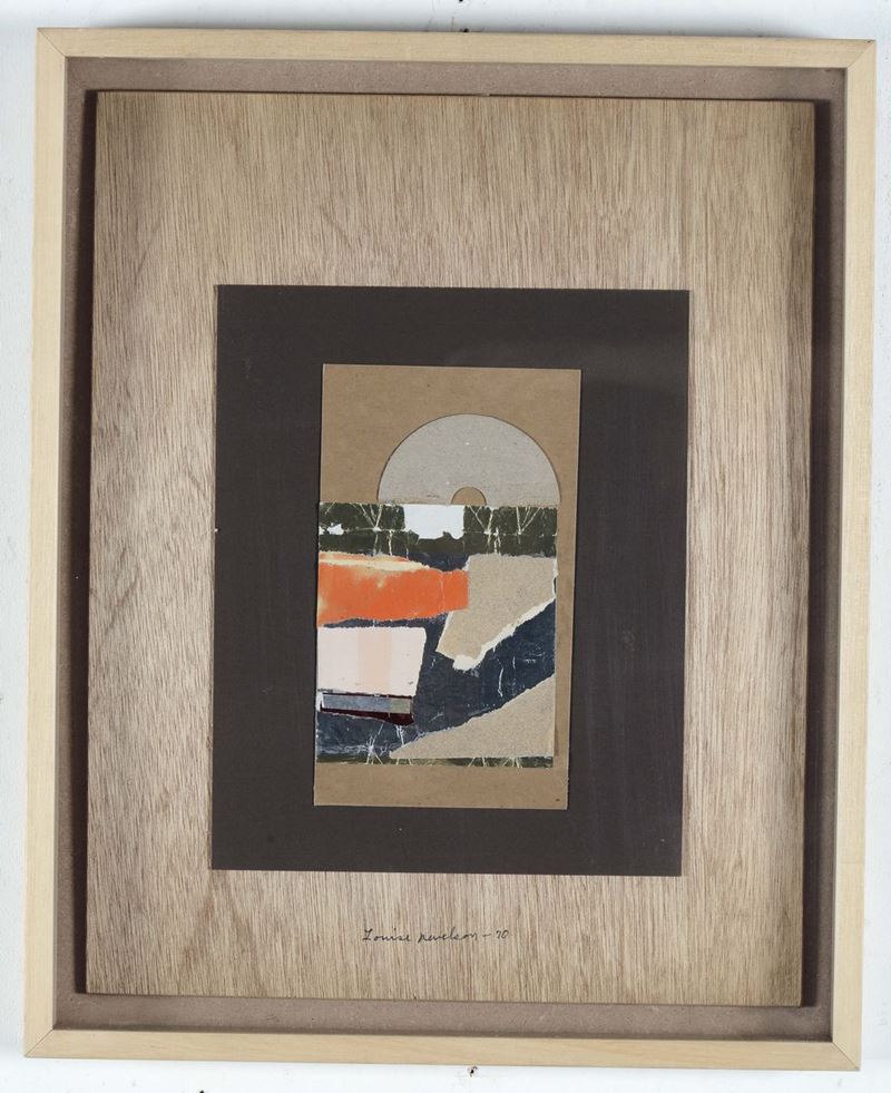 Louise Nevelson (1899-1988) Senza titolo, 1970  - Auction Fine Selection - II - III - Cambi Casa d'Aste
