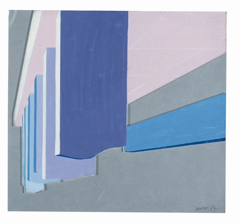 Gianfranco Pardi (1933) Studio per soffitto, 1967  - Auction Fine Selection - II - III - Cambi Casa d'Aste