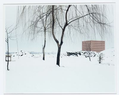 Luigi Ghirri (1943 - 1992)modena-cimitero S.cataldo,arch.aldo Rossi, 1985