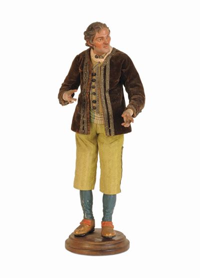 Giovane Contadino in Abiti da Festa, Napoli, Fine del XVIII