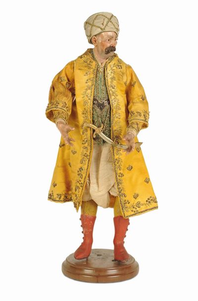 Orientale con Turbante, Napoli, Fine del XVIII/inizi del XIX Secolo