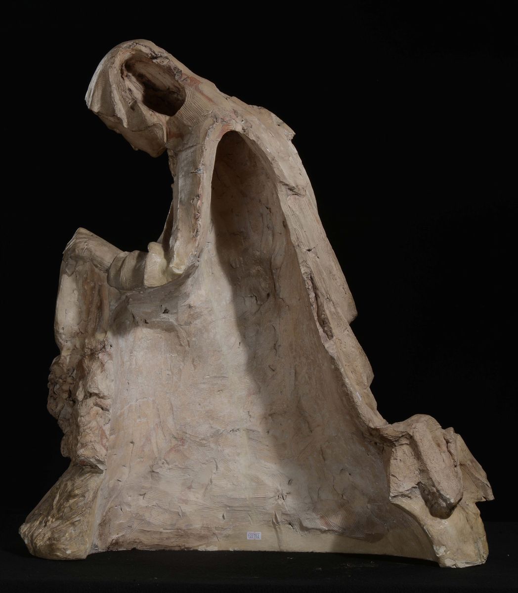 Madonna con Bambino in Terracotta, Arte Dell’italia Centro Meridionale (abruzzo?) del XVI Secolo