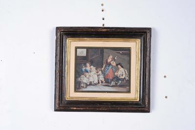 Scuola del XVIII Secoloscene di Osteria