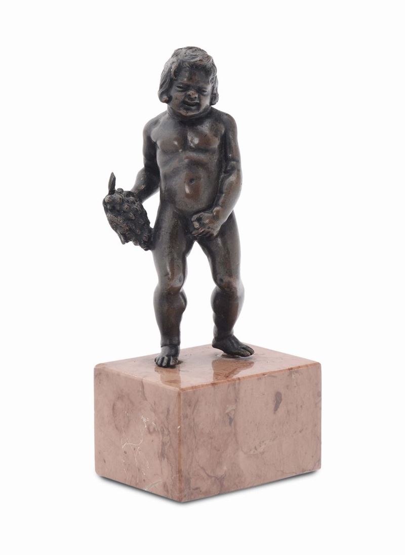 A molten and chiselled bronze young Bacchus, Italy or Germany 16th -17th century  - Auction Sculpture and Works of Art - Cambi Casa d'Aste