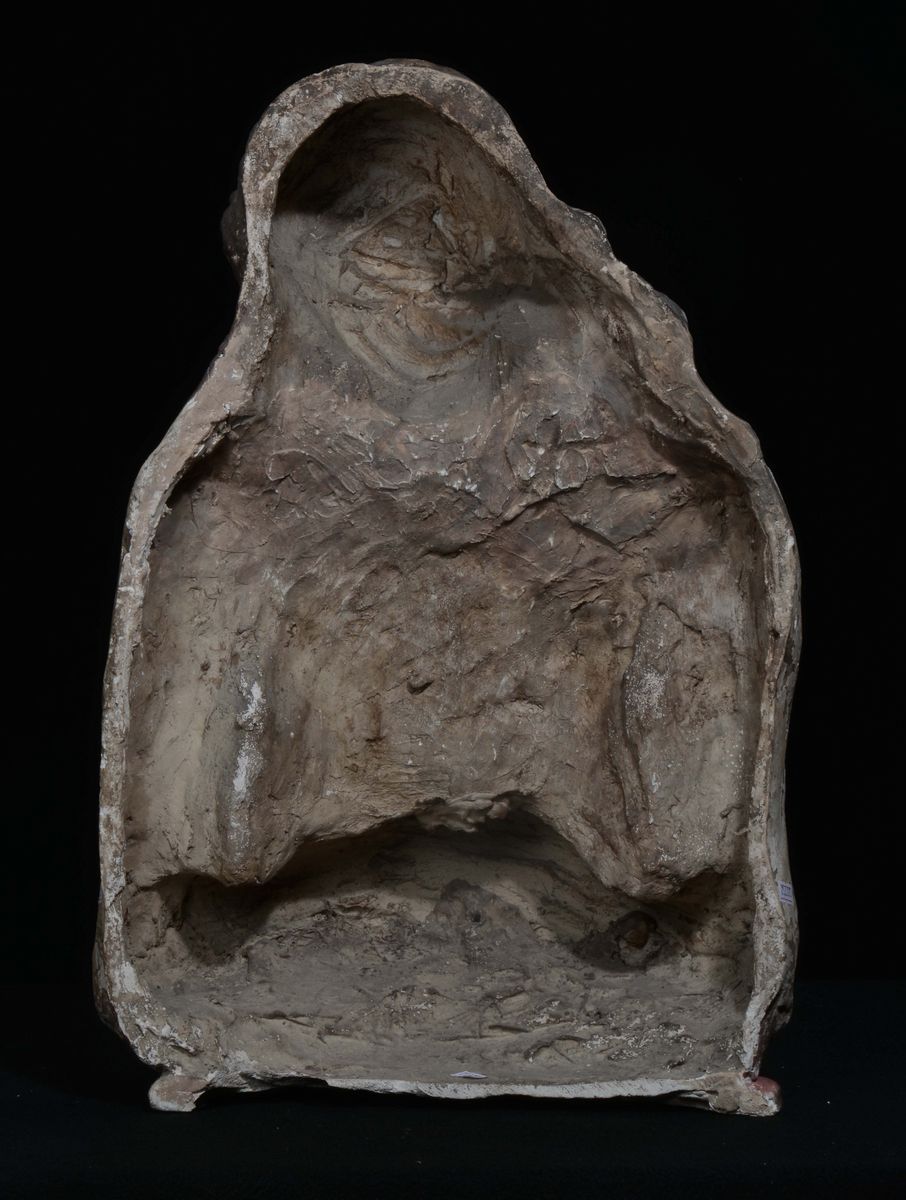 Ecce Homo in Stucco Policromo, Plasticatore del XIX-XX Secolo