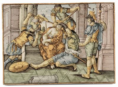 Mattonella di Maiolica, Castelli XVIII Secolo