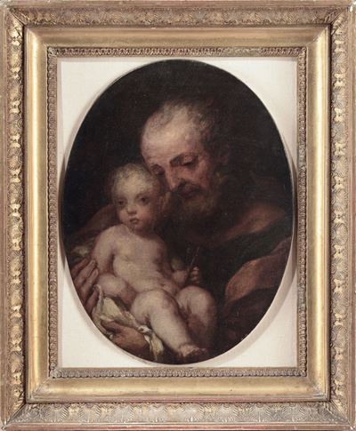 Giovan Battista Tagliasacchi (borgo San Donnino 1697 - Campremoldo Sopra 1737)san Giuseppe con il...
