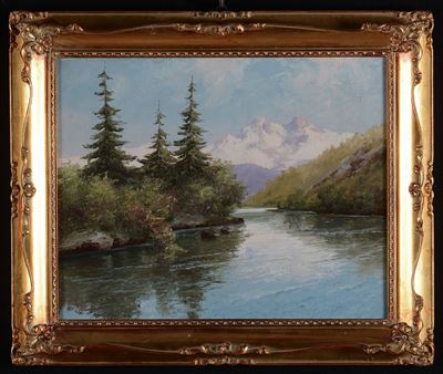 Cavalleri Giuseppe (1932)torrente a Val Sesia