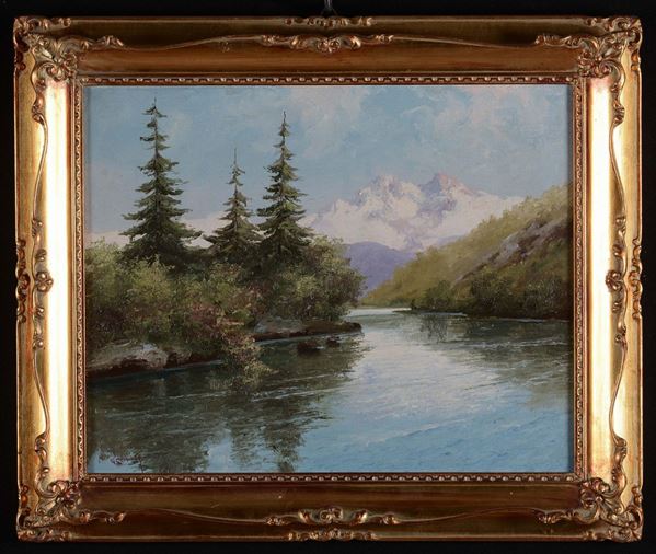 Cavalleri Giuseppe (1932) Torrente a Val Sesia