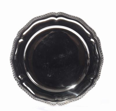 Piatto in Argento Gr 570