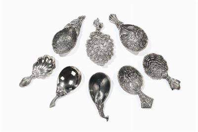 Otto Cucchiani da Zucchero, Sterling 925, Gianmaria Buccellati