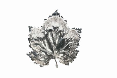 Piatto in Sterling 925 a Guisa di Foglia, Gianmaria Buccellati
