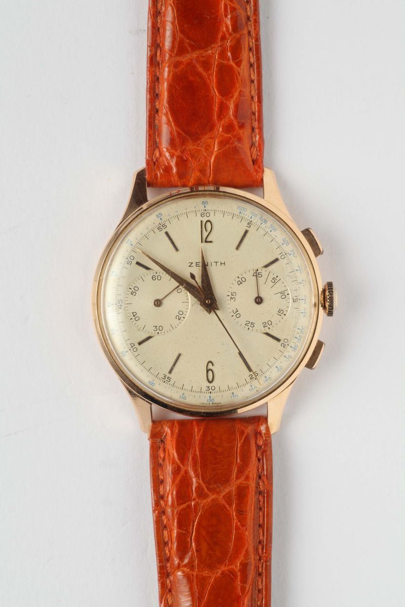 Zenith, orologio da polso  - Auction Silver, Watches, Antique and Contemporary Jewelry - Cambi Casa d'Aste