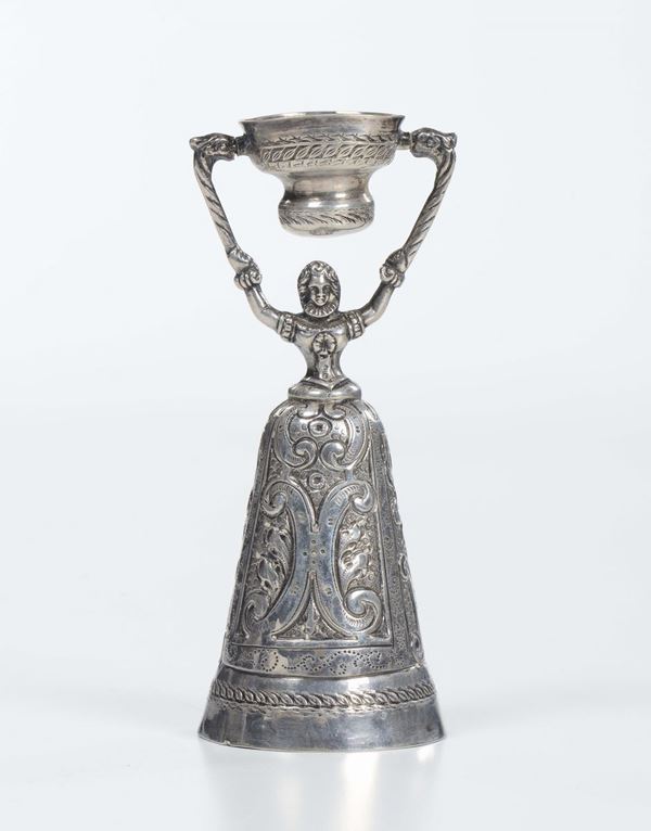 Coppa dell’amore in argento, Paesi Bassi XVIII secolo