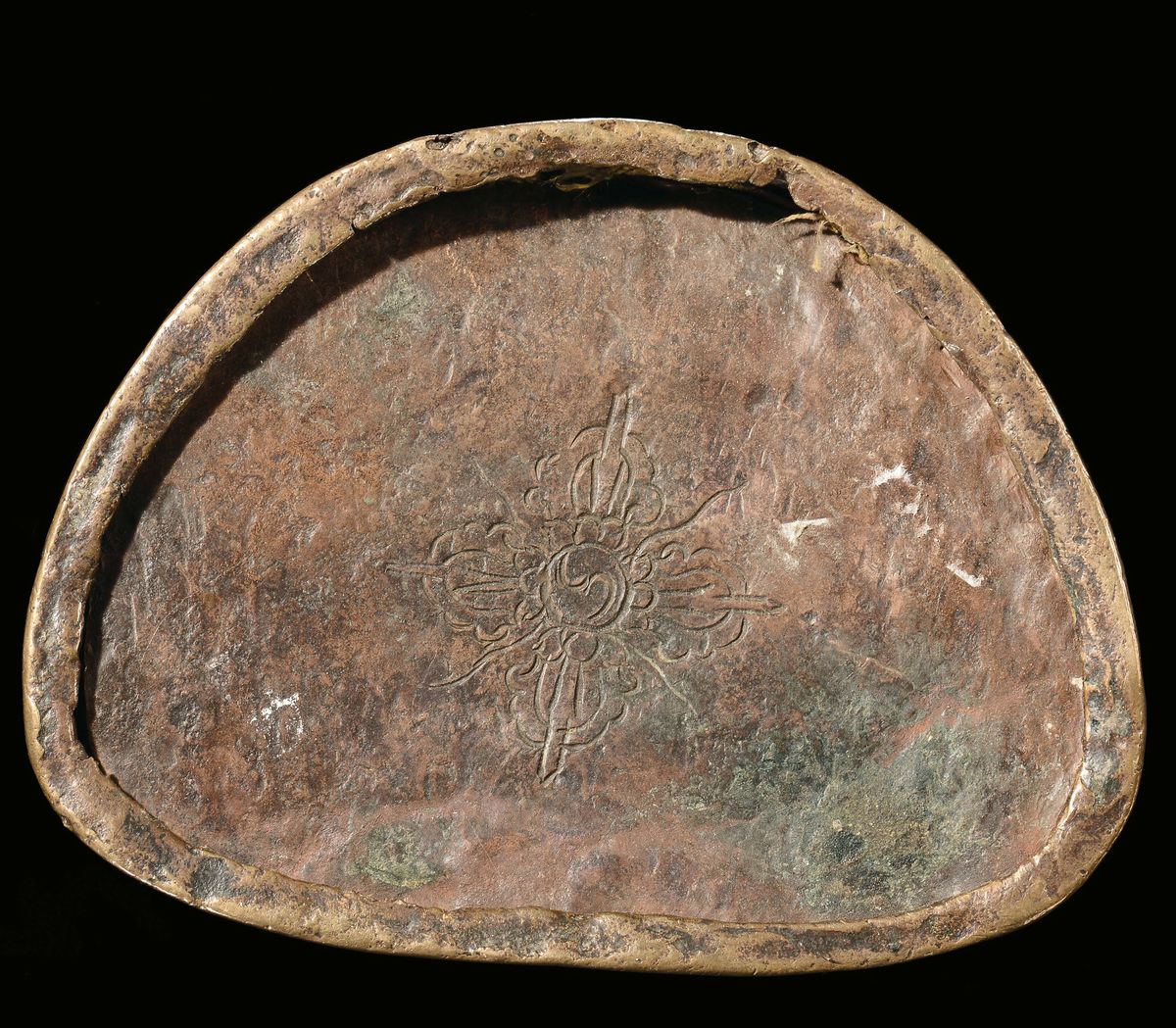 Figura di Lama in Bronzo Brunito, Dinastia Ming, XVI Secolo