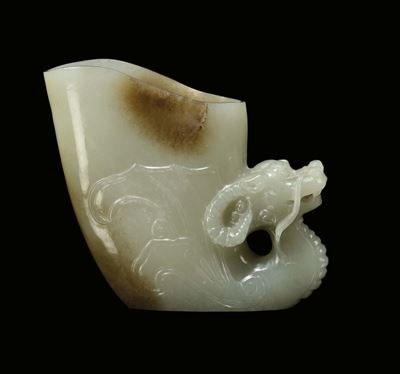 Rithon in Giada, Cina, Dinastia Qing, XIX Secolo