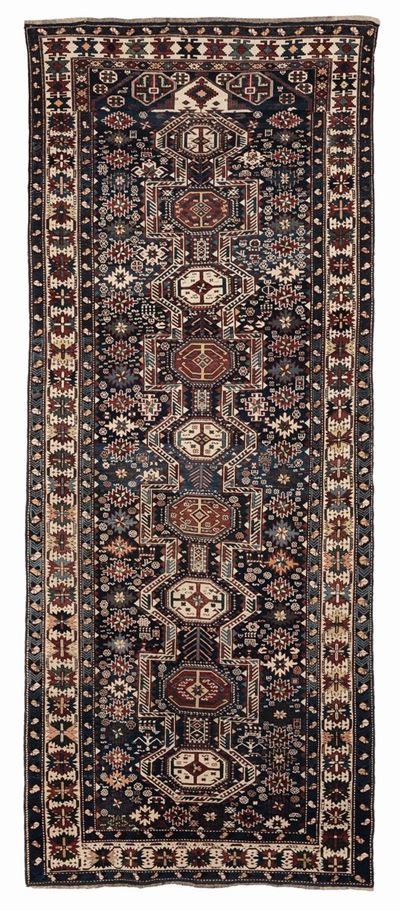 Tappeto Shirvan Baku, Caucaso Fine XIX Secolo