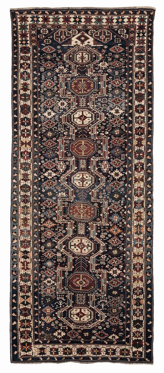 Tappeto Shirvan Baku, Caucaso fine XIX secolo  - Auction Fine Carpets - Cambi Casa d'Aste