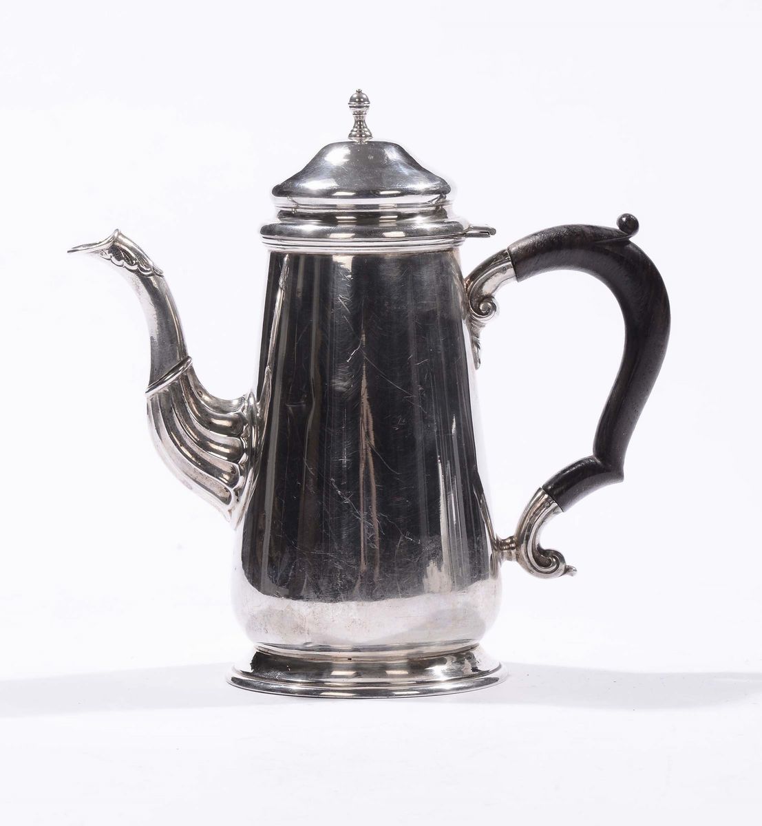 Caffettiera in Argento, Inghilterra XIX Secolo